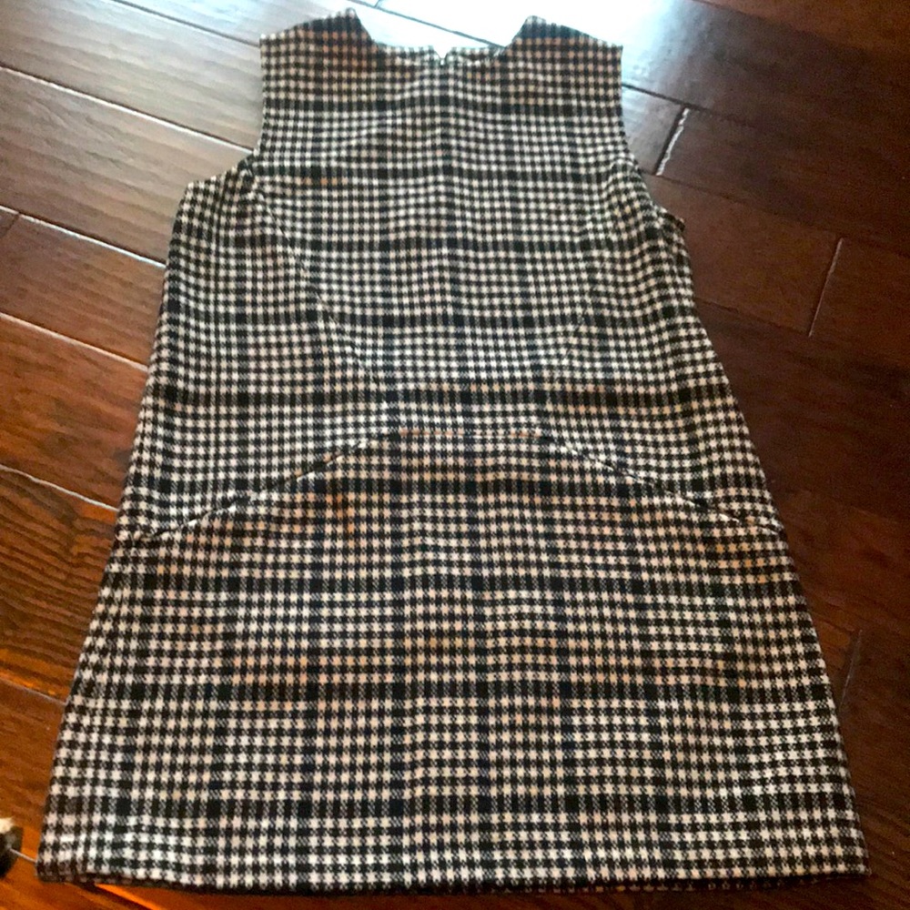 Black and white Winter dress